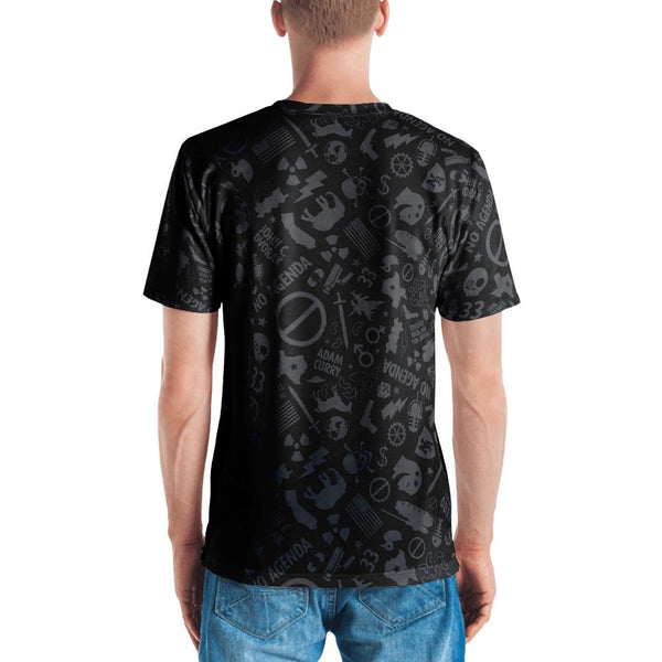 NO AGENDA CAMO - mens v neck