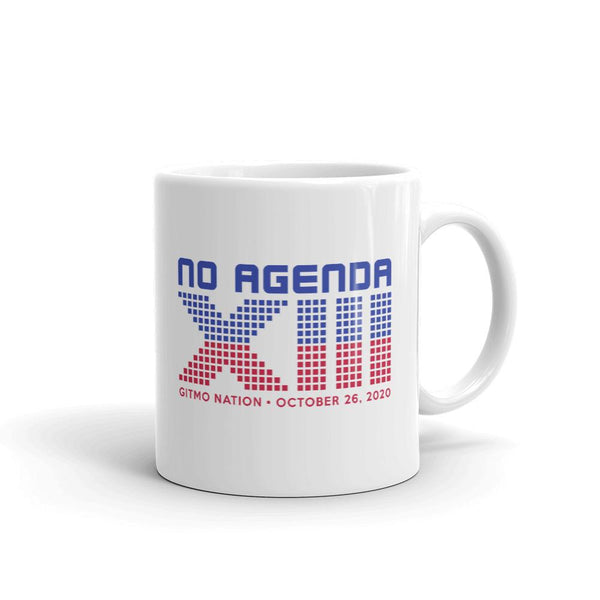 NO AGENDA 13 YEARS - mug