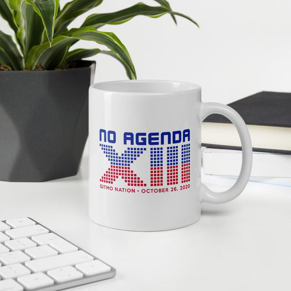 NO AGENDA 13 YEARS - mug
