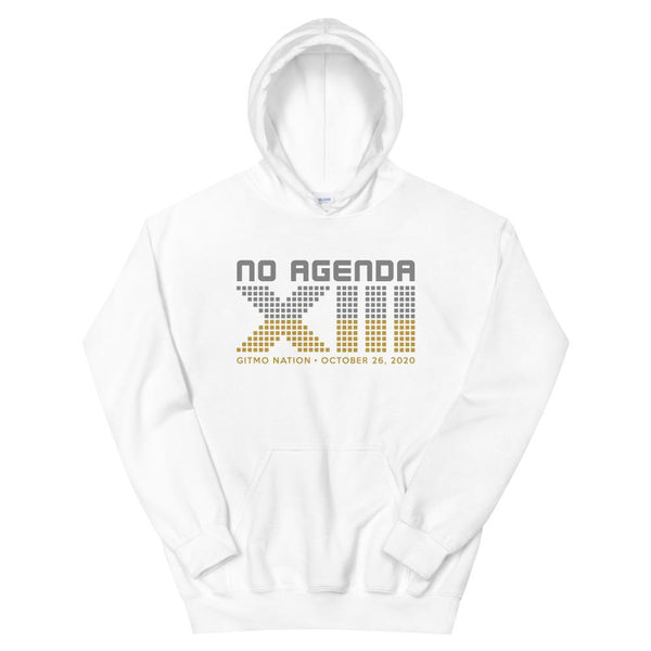 NO AGENDA 13 YEARS - pullover hoodie