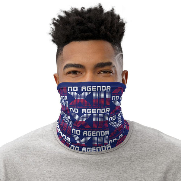 NO AGENDA 13 YEARS - neck gaiter