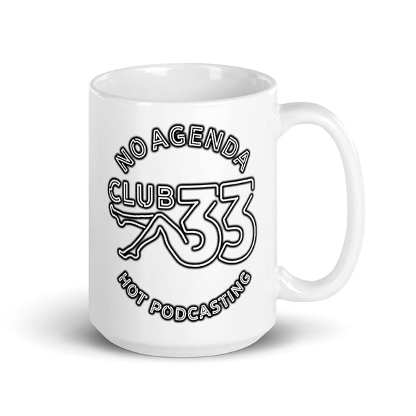 NO AGENDA CLUB 33 - mug