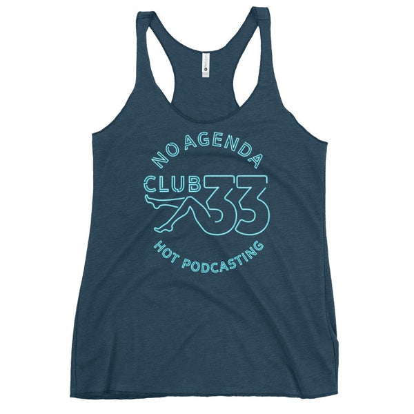NO AGENDA CLUB 33 - racerback tank