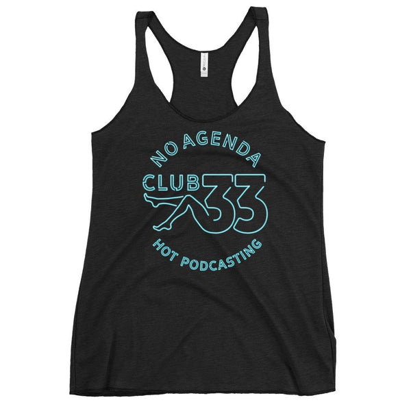 NO AGENDA CLUB 33 - racerback tank