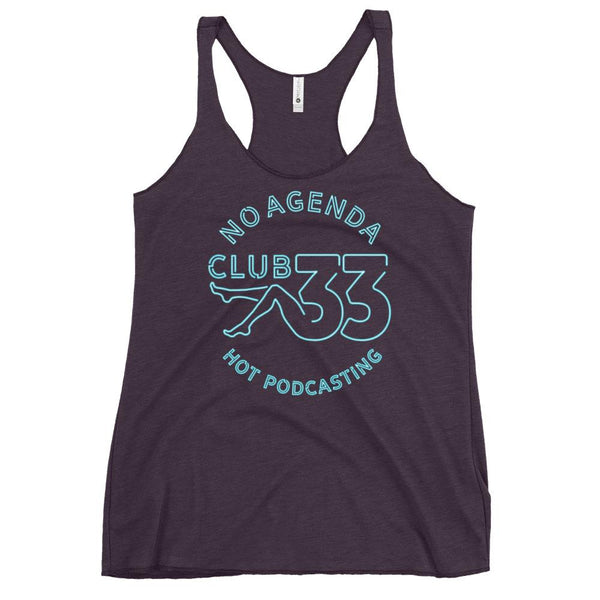 NO AGENDA CLUB 33 - racerback tank