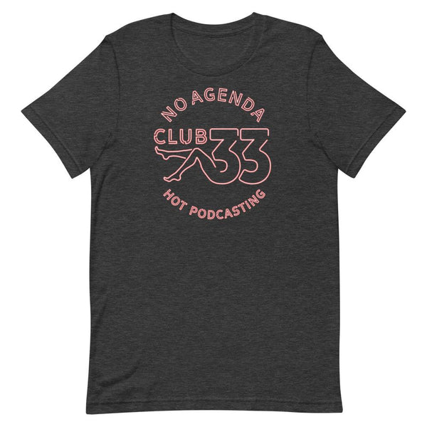 NO AGENDA CLUB 33 - tee shirt