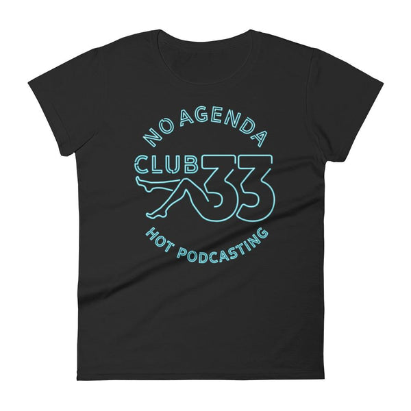 NO AGENDA CLUB 33 - womens tee