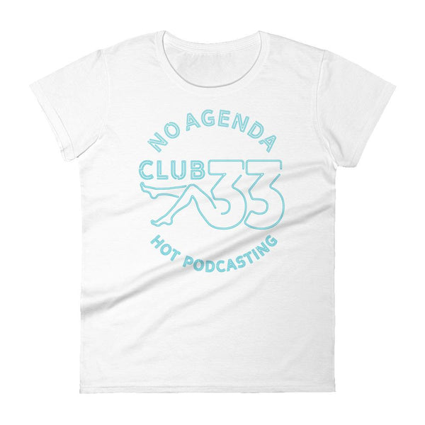 NO AGENDA CLUB 33 - womens tee