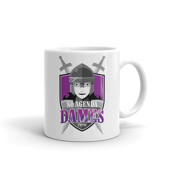 NO AGENDA DAMES - mug