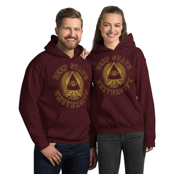 DEEP STATE UNIVERSITY - pullover hoodie