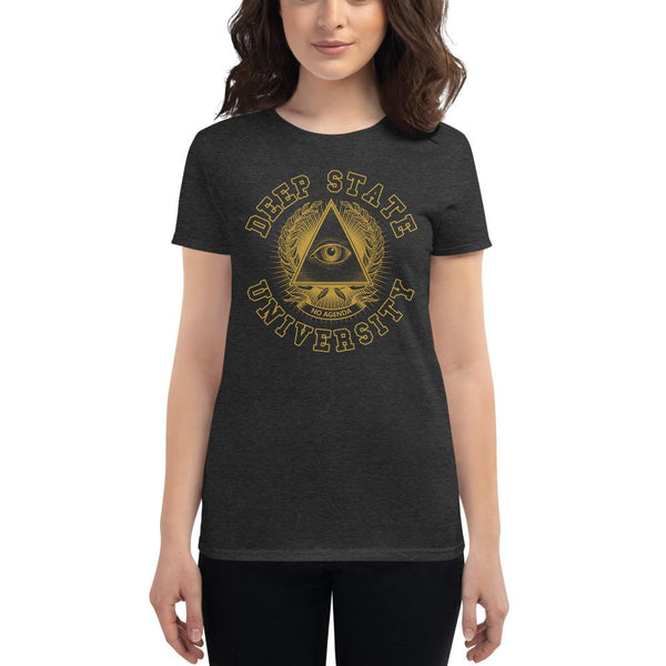 DEEP STATE UNIVERSITY - womens tee