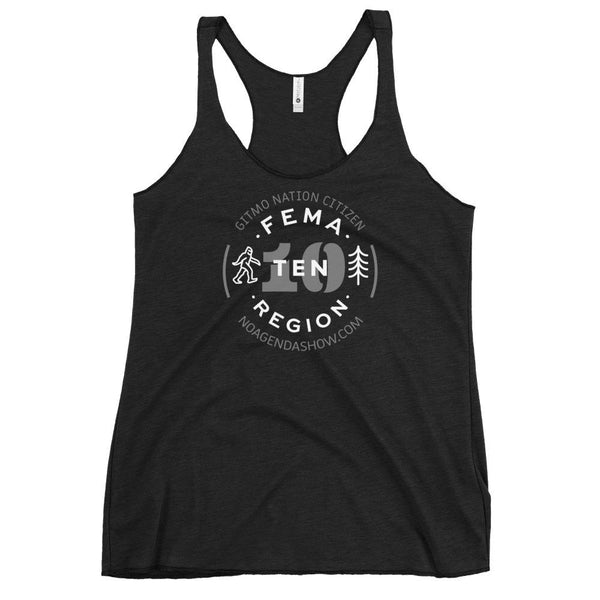 FEMA REGION TEN - racerback tank
