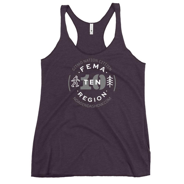 FEMA REGION TEN - racerback tank