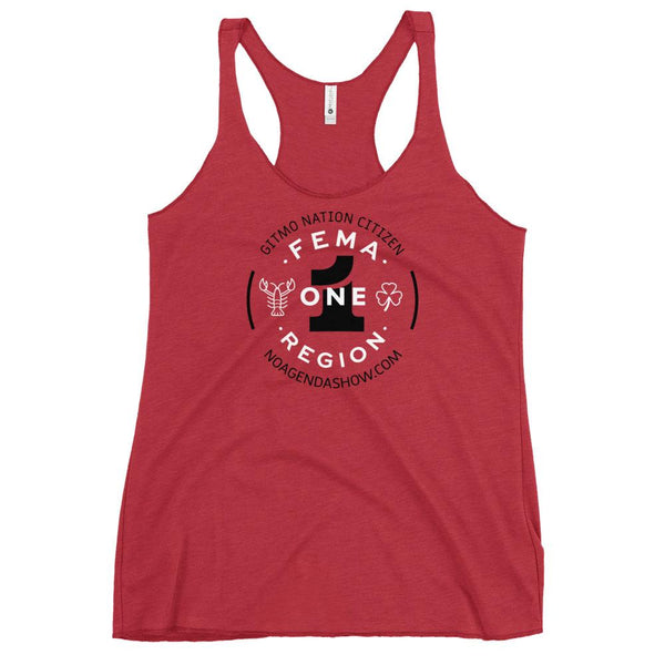 FEMA REGION ONE - racerback tank