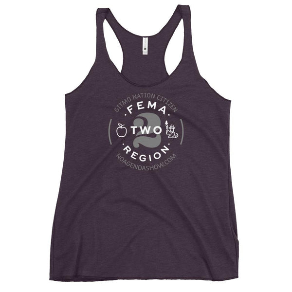 FEMA REGION TWO - racerback tank