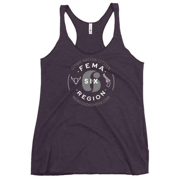 FEMA REGION SIX - racerback tank