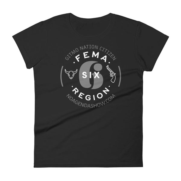 FEMA REGION SIX - womens tee