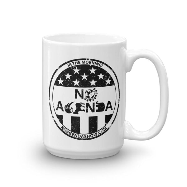 NO AGENDA PARTY TIME - mug