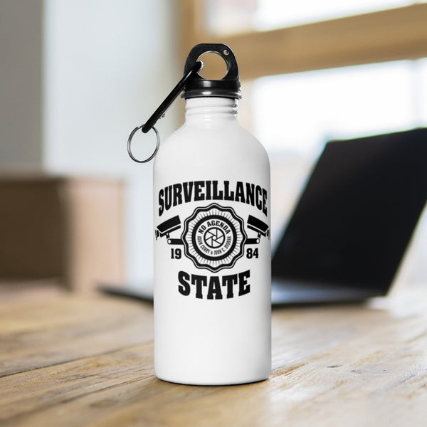 SURVEILLANCE STATE - 14 oz water bottle