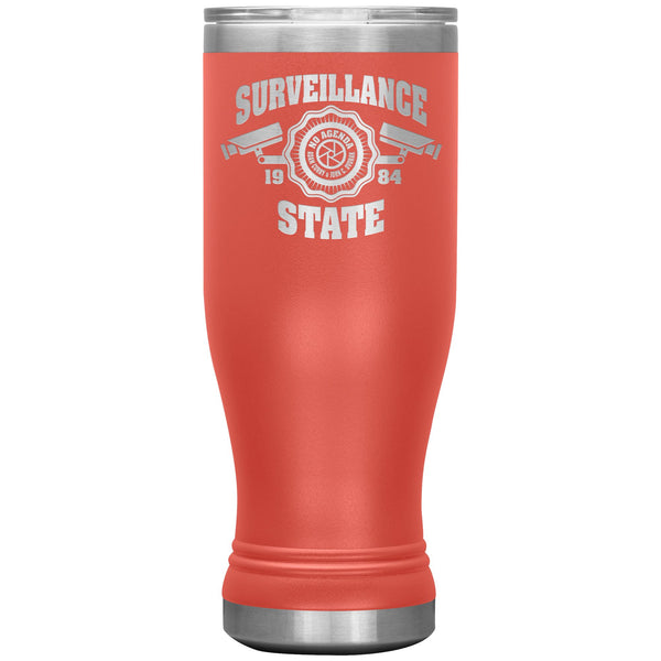 SURVEILLANCE STATE - 20 oz boho tumbler