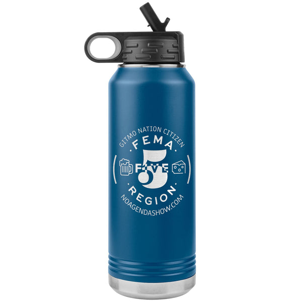 FEMA REGION FIVE - 32 oz straw tumbler