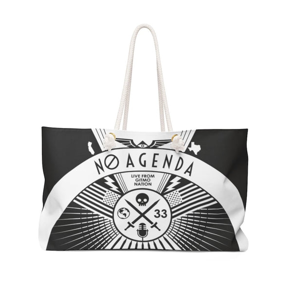 NO AGENDA RALLY - light - rope tote