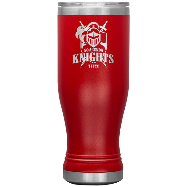 NO AGENDA KNIGHTS - 20 oz boho tumbler