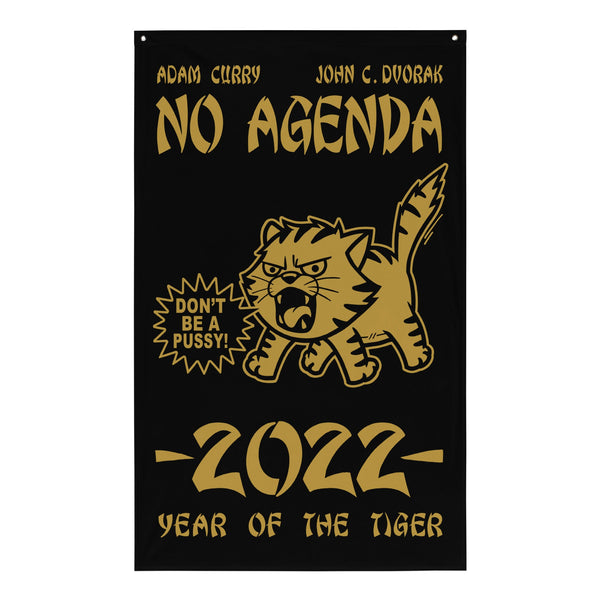 2022 YEAR OF THE TIGER - wall flag