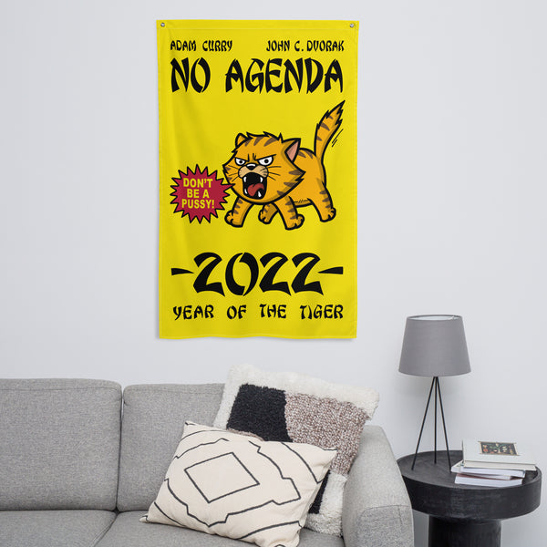 2022 YEAR OF THE TIGER - wall flag