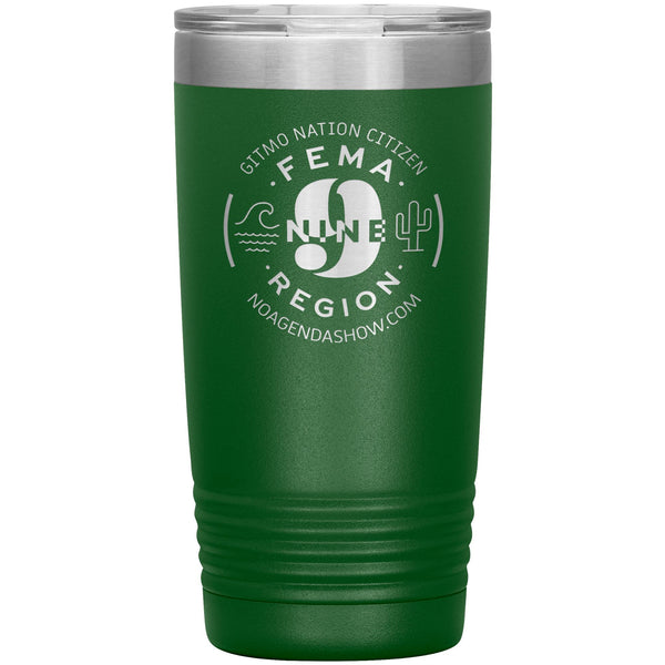 FEMA REGION NINE - 20 oz tumbler