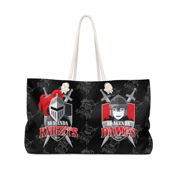 NO AGENDA KNIGHTS & DAMES - B - ROPE TOTE