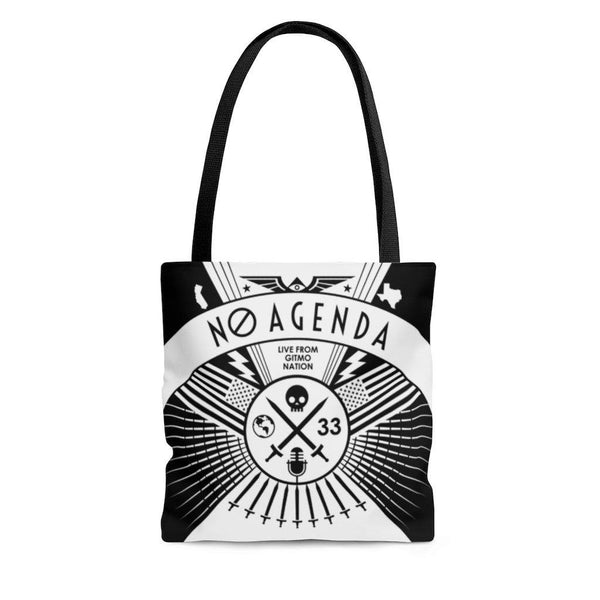 NO AGENDA RALLY - LIGHT - tote bag