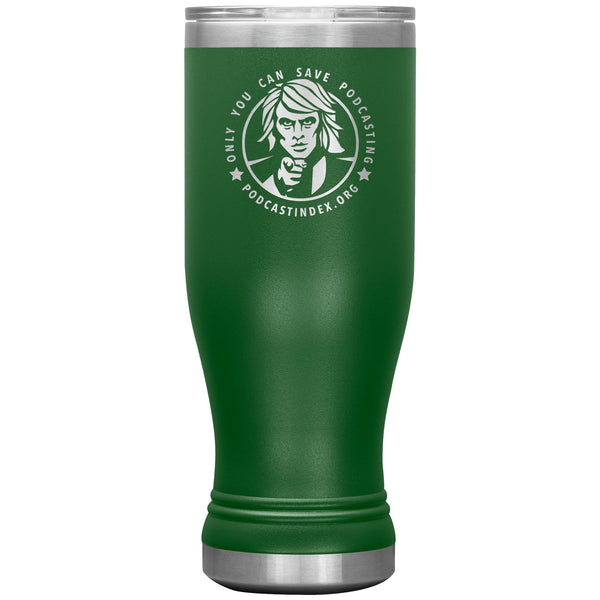 SAVE PODCASTING! - 20 oz boho tumbler