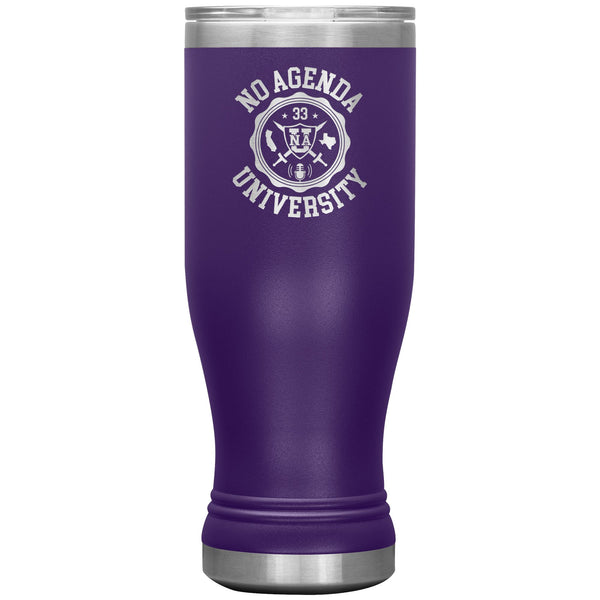 NO AGENDA UNIVERSITY - 20 oz boho tumbler