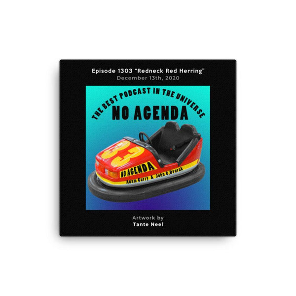 NO AGENDA 1303 - customizable canvas cover art