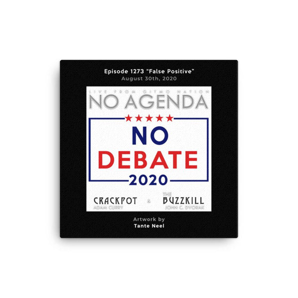 NO AGENDA 1273 - customizable canvas cover art