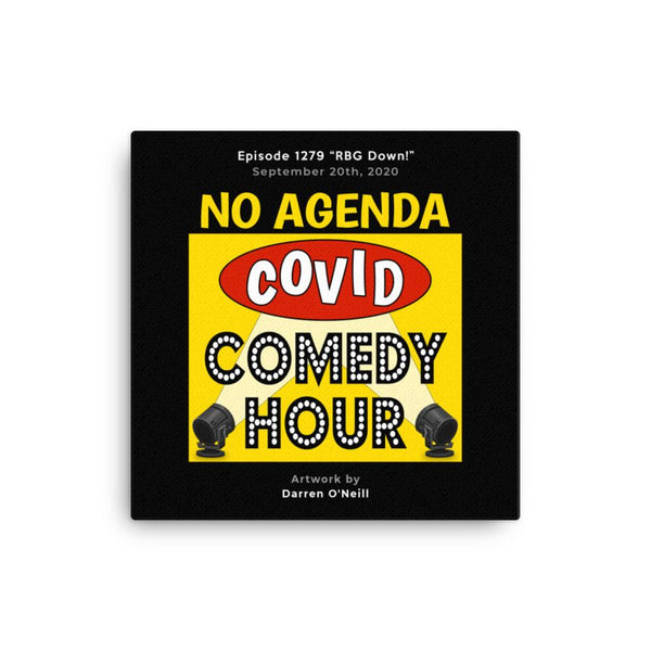 NO AGENDA 1279 - customizable canvas cover art
