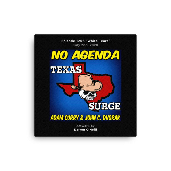 NO AGENDA 1256 - customizable canvas cover art
