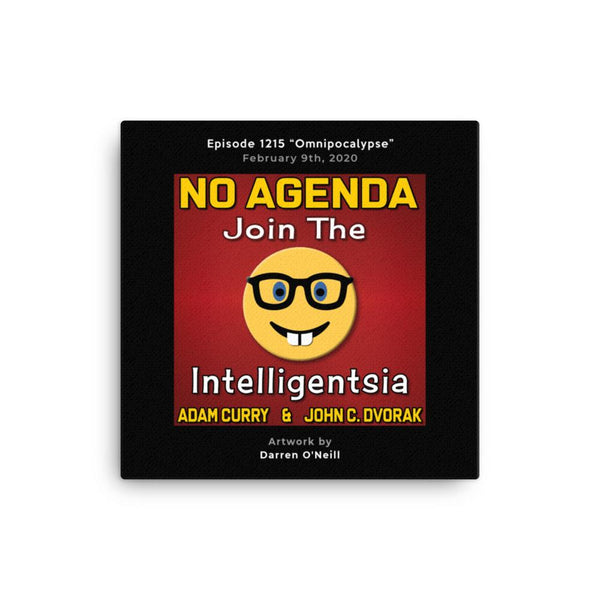 NO AGENDA 1215 - customizable canvas cover art