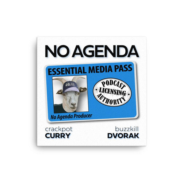 NO AGENDA 1307 - canvas cover art