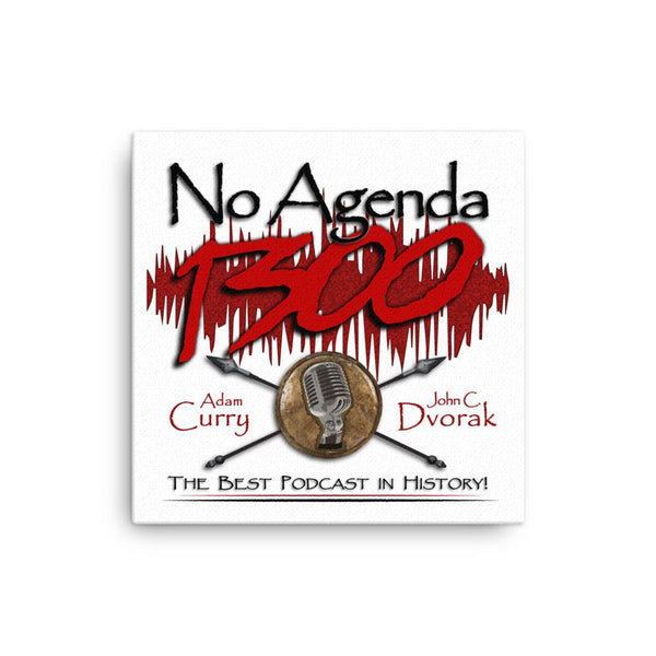 NO AGENDA 1300 - canvas cover art