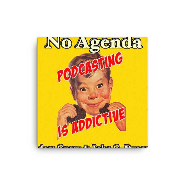 NO AGENDA 1207 - canvas cover art