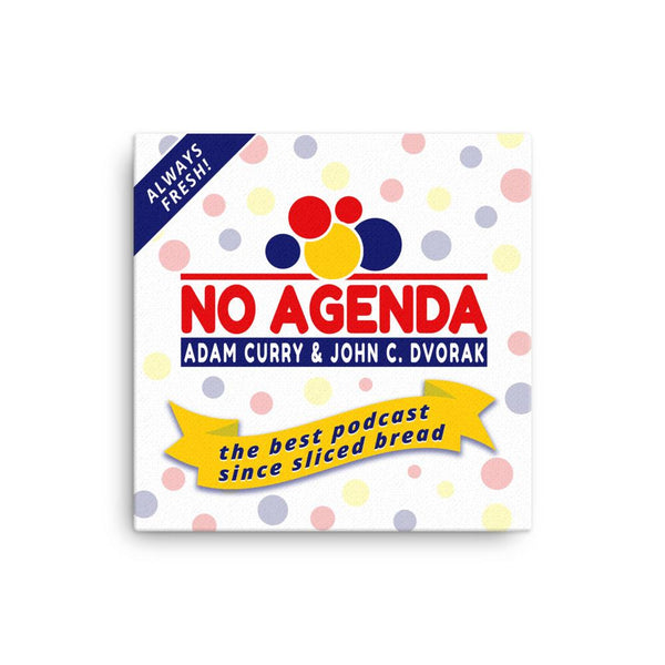 NO AGENDA 1355 - canvas cover art