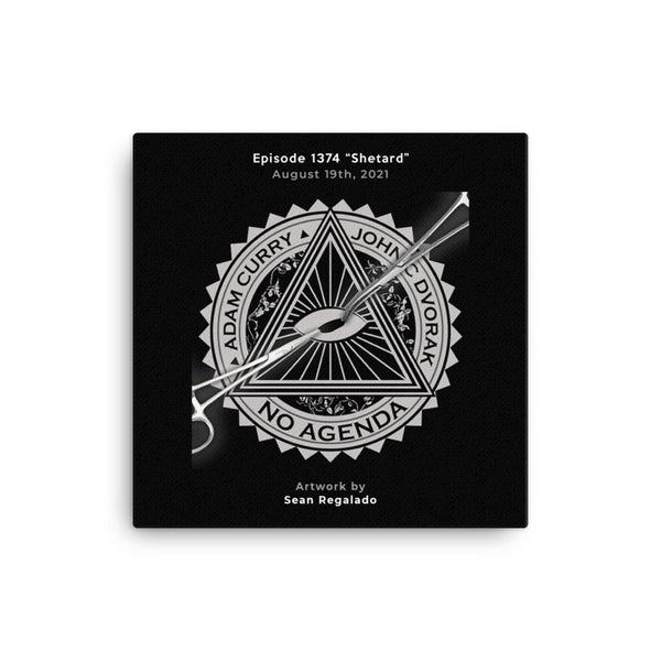 NO AGENDA 1374 - customizable canvas cover art