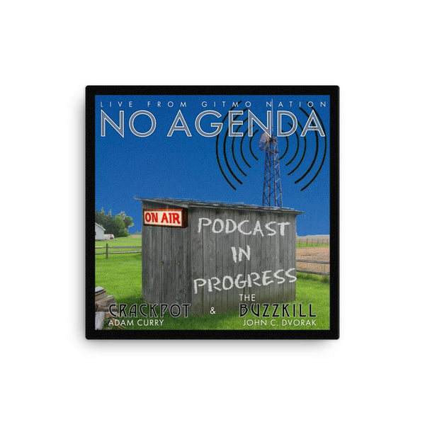 NO AGENDA 0691 - canvas cover art