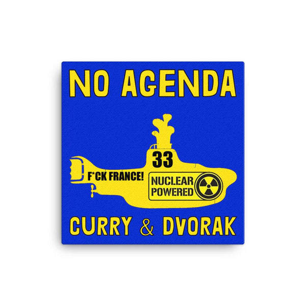 NO AGENDA 1383 - canvas cover art