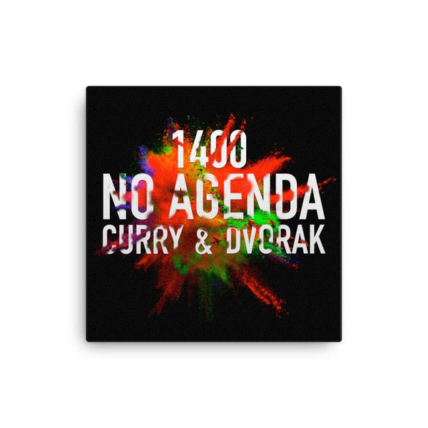 NO AGENDA 1400 - canvas cover art