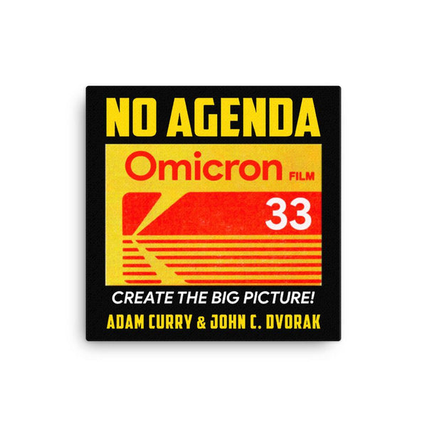 NO AGENDA 1404 - canvas cover art