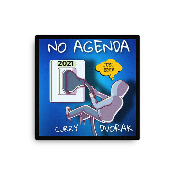 NO AGENDA 1412 - canvas cover art