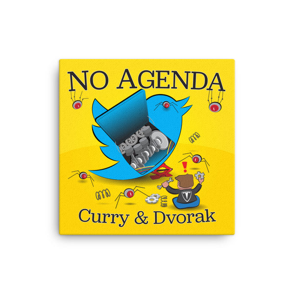 NO AGENDA 1452 - canvas cover art